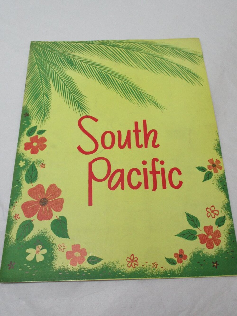 Vintage 1950's South Pacific Souvenir Theater Program Booklet Broadway Musical